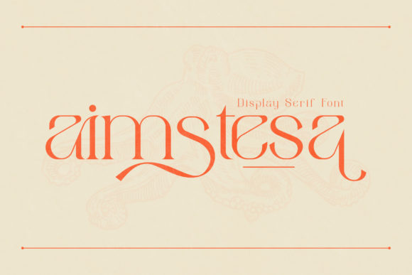 Aimstesa: A Serif Font That Elevates Branding with Timeless Elegance