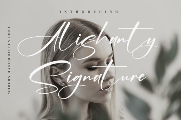 Alishanty Signature: A Modern Handwritten Font for Branding Projects