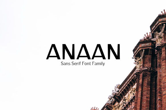 Anaan Family: A Modern Sans Serif Font for Digital Marketing