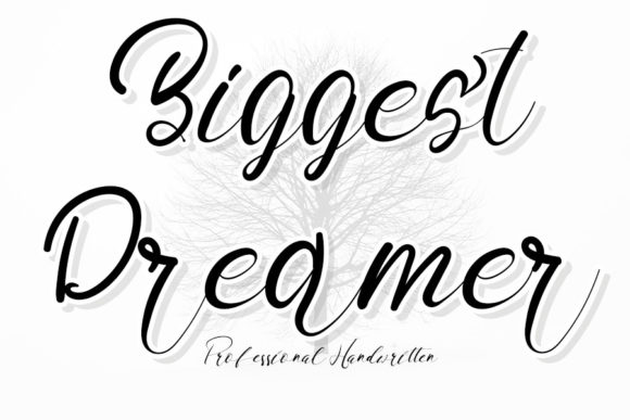 Biggest Dreamer: A Whimsical Font for Modern Campaigns