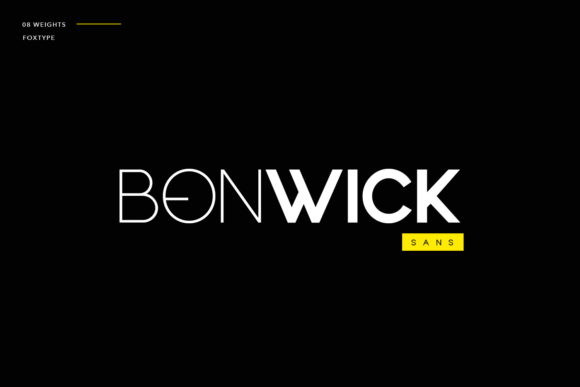 Bonwick Font for Modern Editorial Design