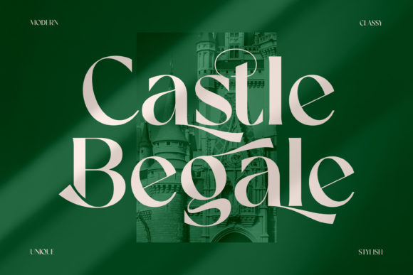 Castle Begale: A Modern Serif Font for Branding Projects
