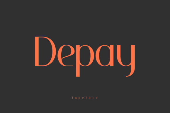 Depay: A Modern Sans Serif Font for Polished Branding