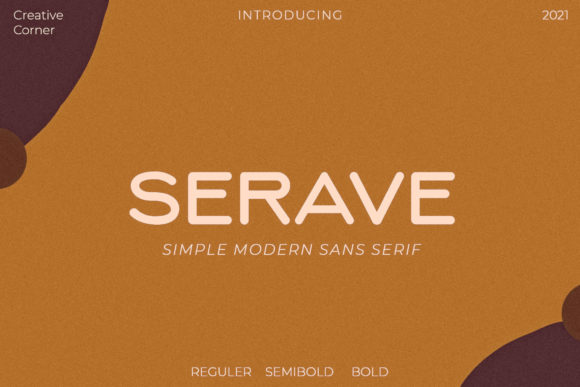Discover Serave: A Modern Sans Serif Font for Campaign Design