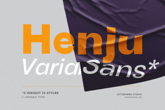 Henju: A Versatile Sans Serif for Modern Design