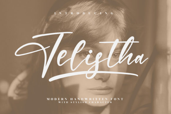 Jelistha: A Modern Handwritten Font for Digital Branding