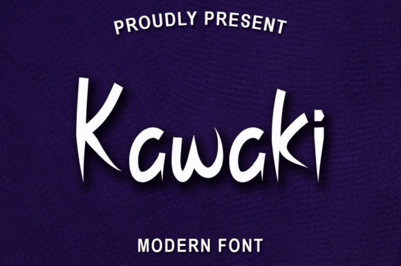 Kawaki: A Modern Handwritten Font for Web Design