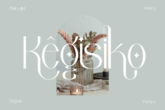 Kegisiko: A Serif Font That Elevates Campaign Design