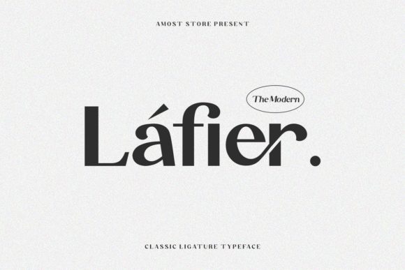Lafier: A Modern Sans Serif Font for Creative Projects