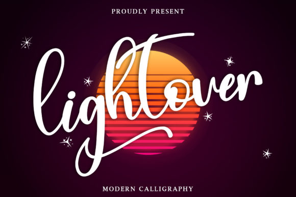 Lightover: A Modern Handwritten Font for Branding Projects