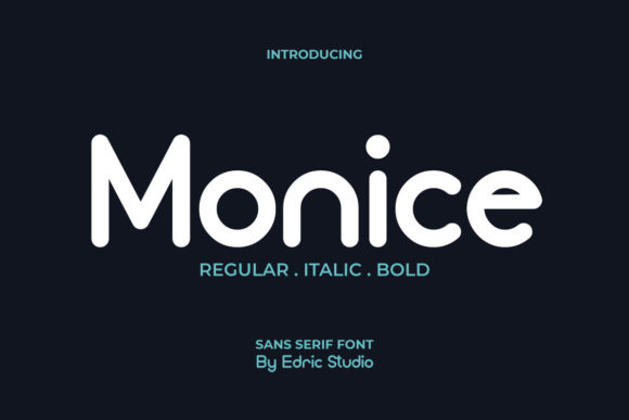 Monice: A Modern Sans Serif Font for Web Design