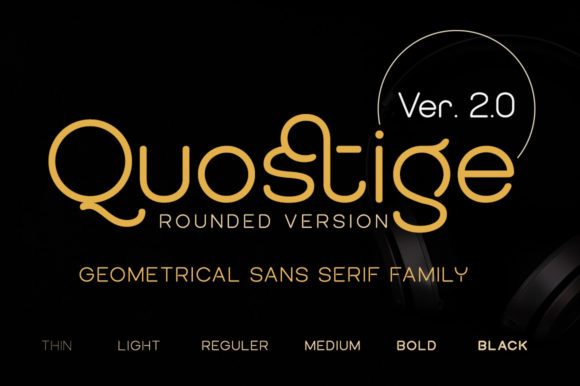 Quostige: A Modern Sans Serif Font for Editorial Design