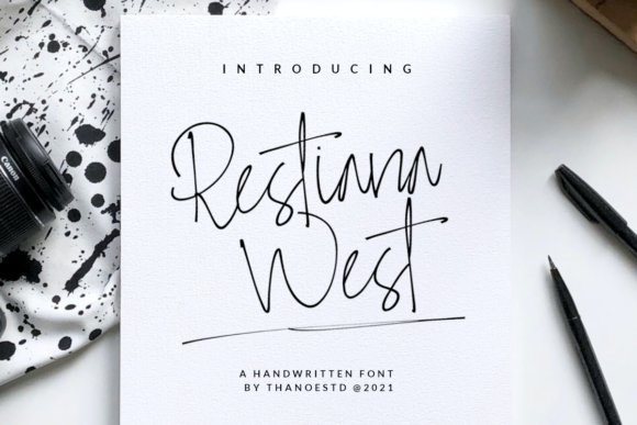 Restiana West: A Modern Handwritten Font for Editorial Elegance