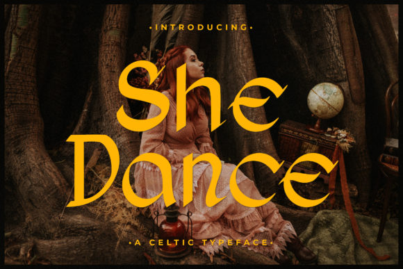 She Dance Slab Serif Font for Handmade Projects