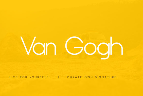 Van Gogh: A Modern Sans Serif Font for Digital Projects